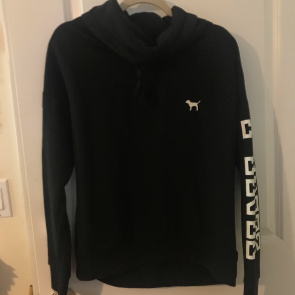 black VS Pink hoodie
